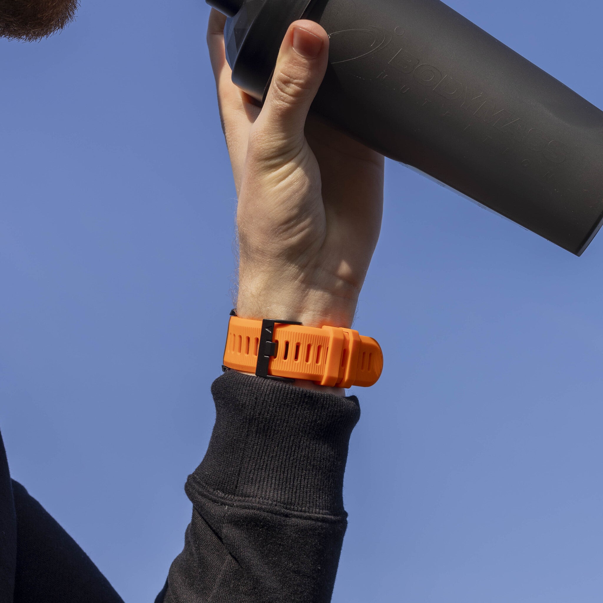 Garmin Quatix 8 - 51mm Silikonarmband (Orange)