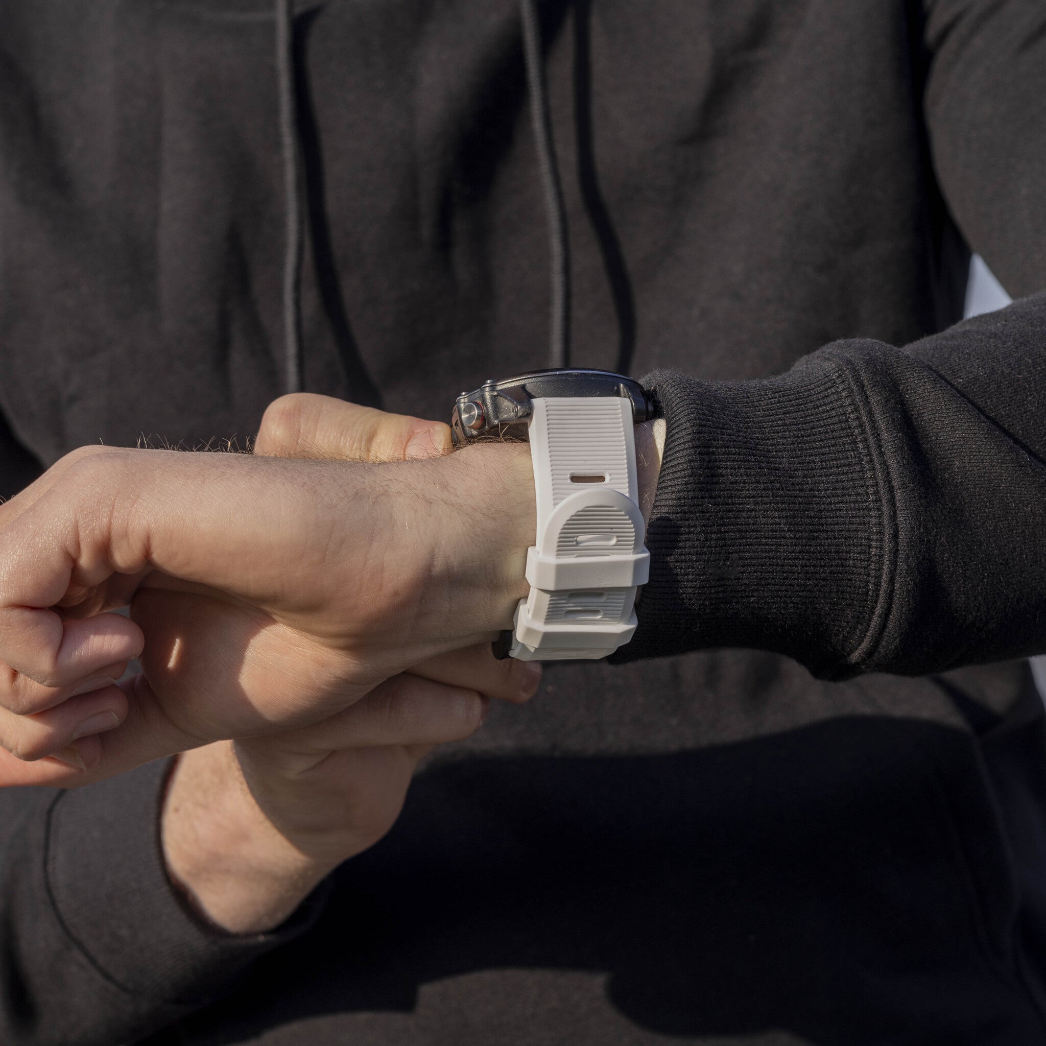 Garmin Descent MK1 Silikonarmband (Weiß)