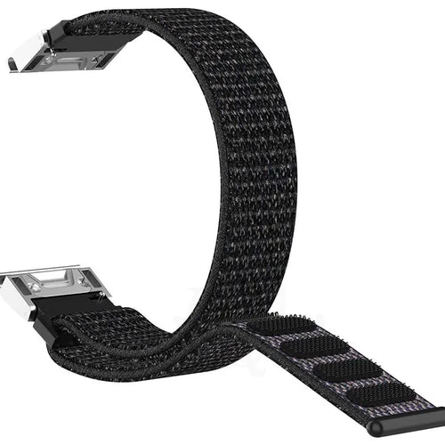 Garmin Forerunner 965 Nylonarmband (Schwarz)