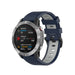 Garmin Descent MK2(i) Sportarmband mit Schnalle (Blau/Grau)