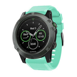Garmin Instinct 3 - 50mm Silikonarmband (Aqua)
