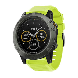 Garmin Tactix 7 Pro Silikonarmband (Hellgrün)