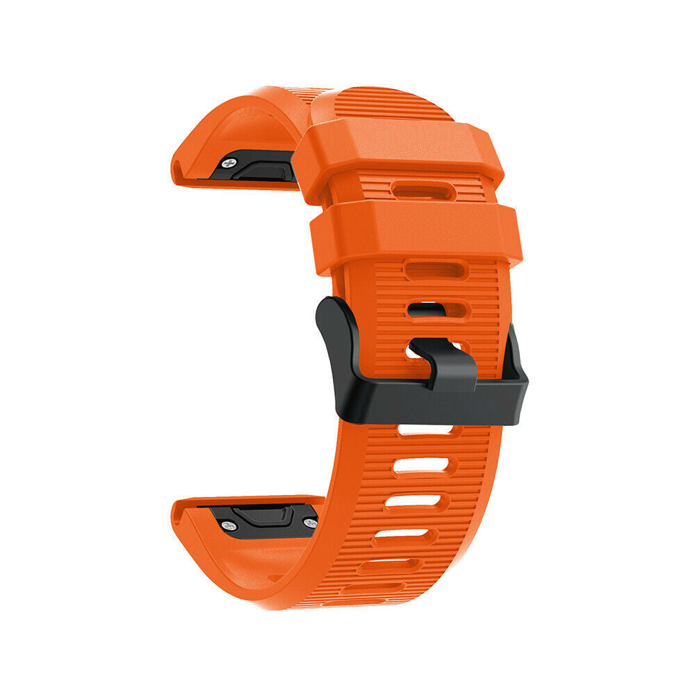 Garmin Quatix 8 - 51mm Silikonarmband (Orange)