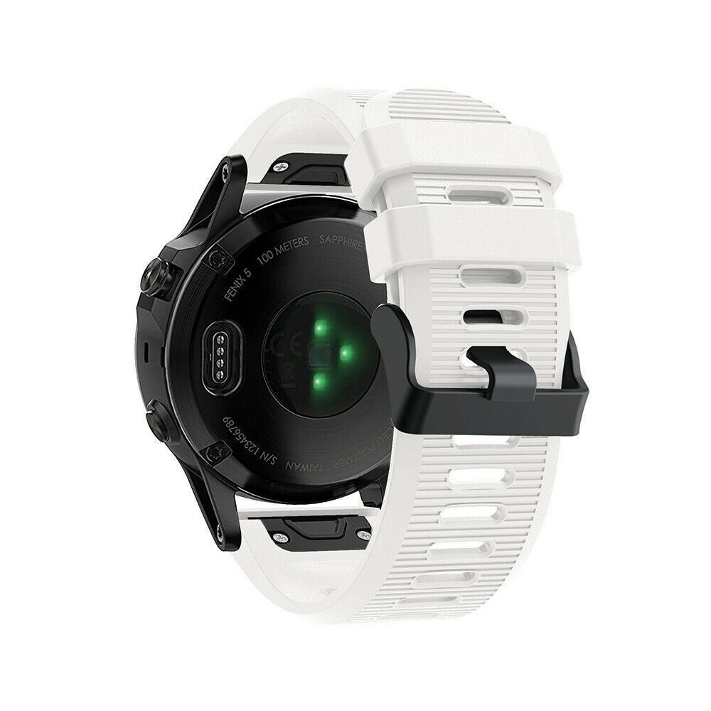 Garmin Fenix 8 Pro - 51mm Silikonarmband (Weiß)