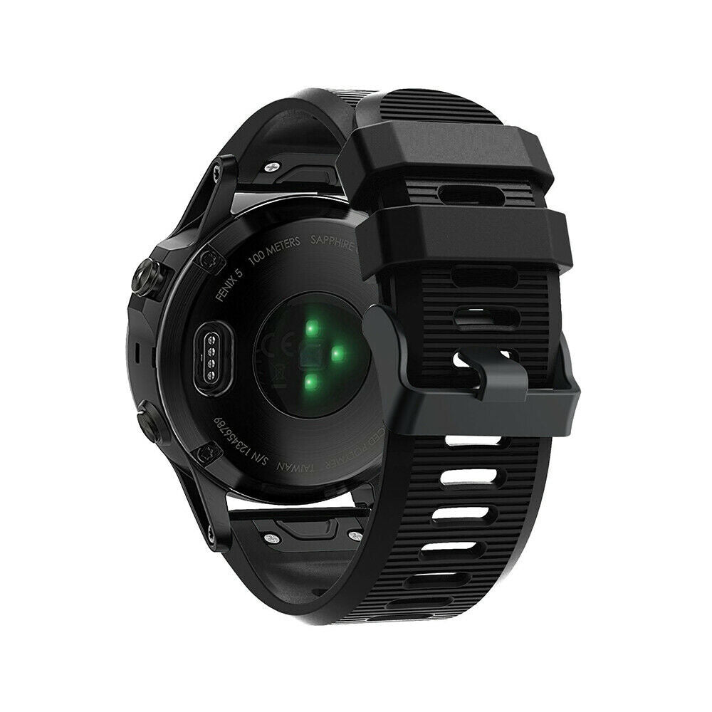 Garmin Descent MK1 Silikonarmband (Schwarz)