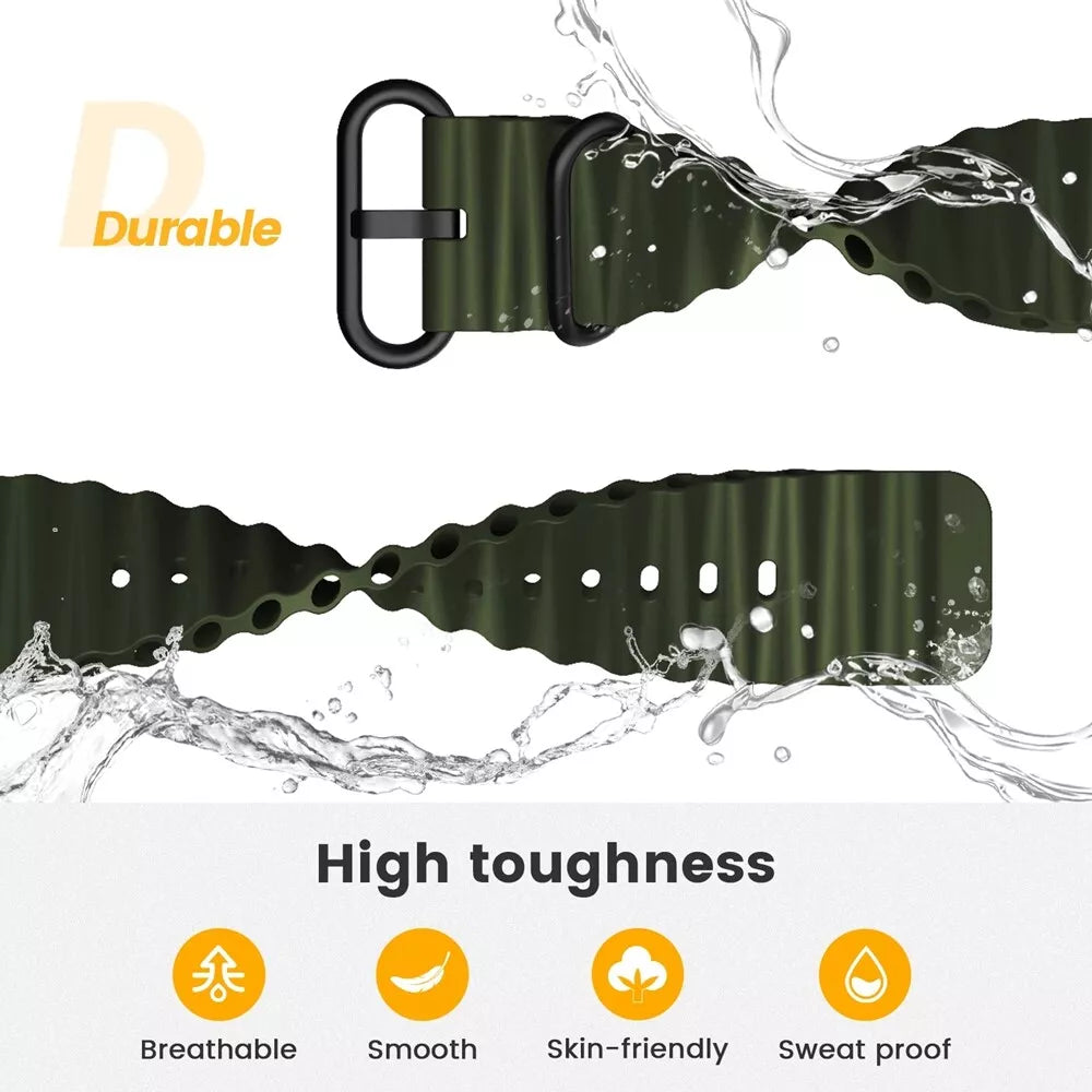 Garmin Descent MK2(i) Ocean Armband (Armeegrün)