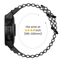 Garmin Instinct 3 - 50mm Ocean Armband (Schwarz)