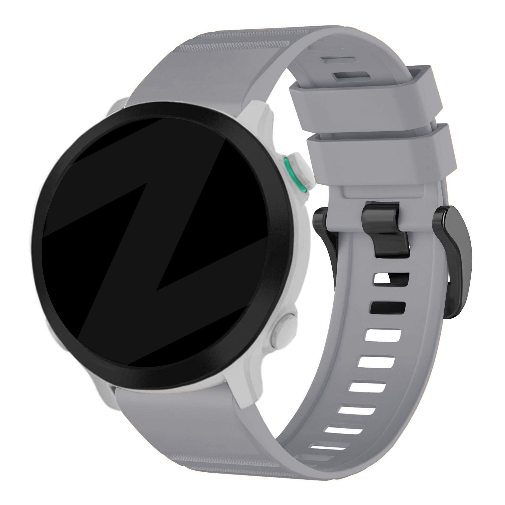 Bandz Garmin Forerunner 945 Silikonarmband mit Schnalle (Grau)