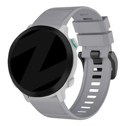 Bandz Garmin Instinct 3 - 45mm Silikonarmband mit Schnalle (Grau)