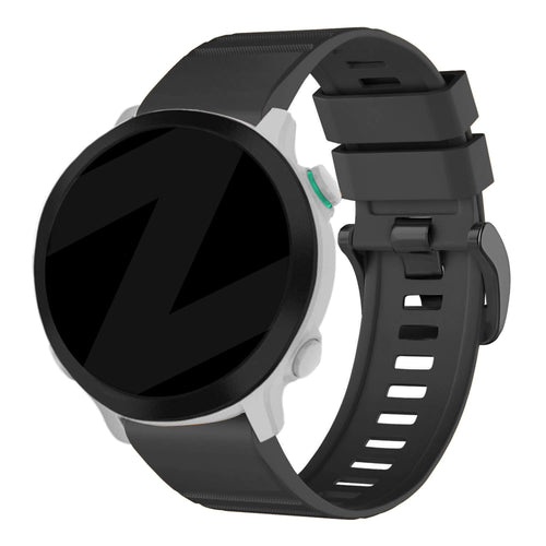 Bandz Garmin D2 Mach 1 Pro Schnalle Silikonarmband (Schwarz)