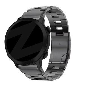 Bandz Garmin Forerunner 970 Titanium Link Strap (Grey)