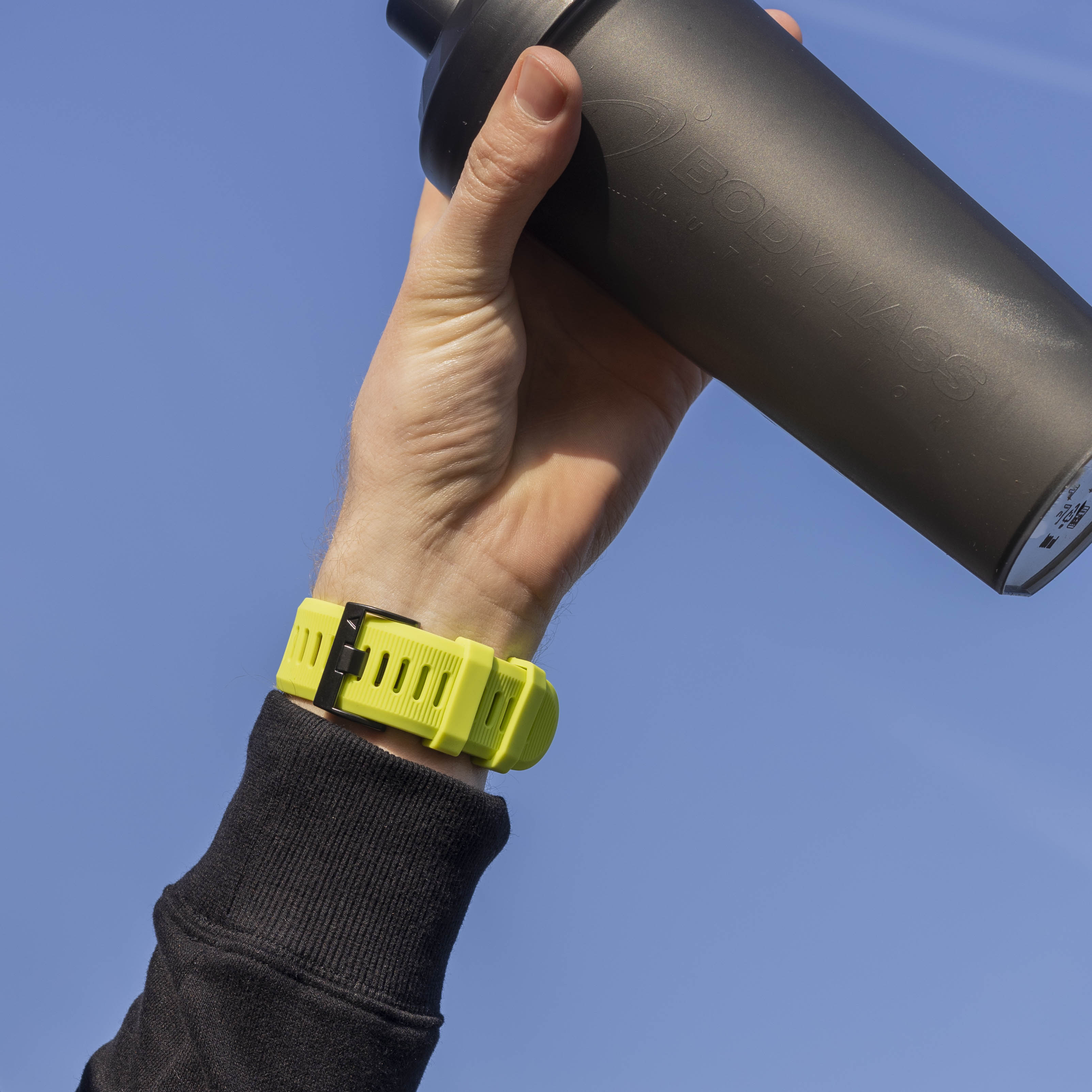 Garmin Fenix 7x Silikonarmband (Hellgrün)