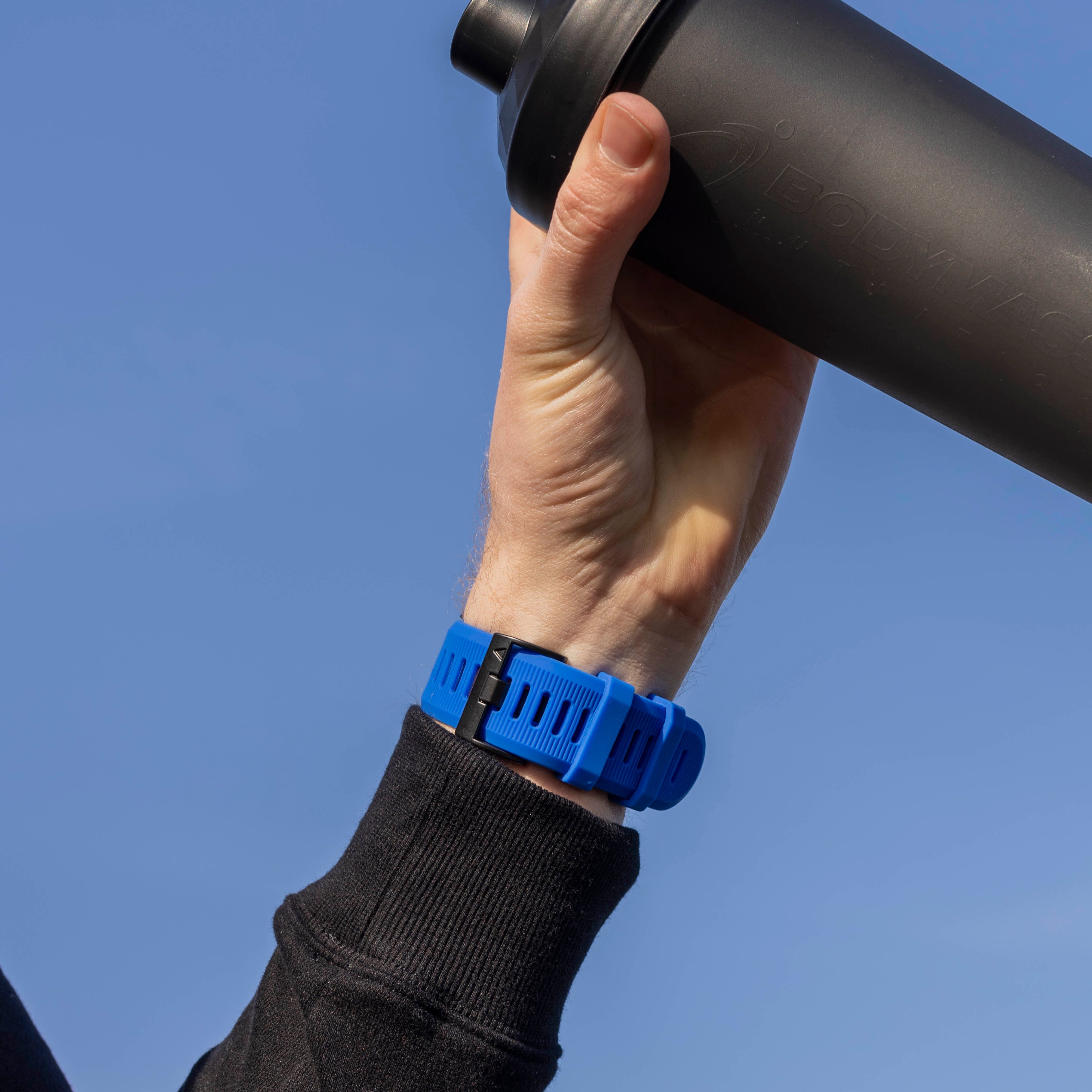 Garmin Fenix 7x Silikonarmband (Blau)