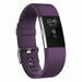 Fitbit Charge 2 Silikonarmband (Lila)