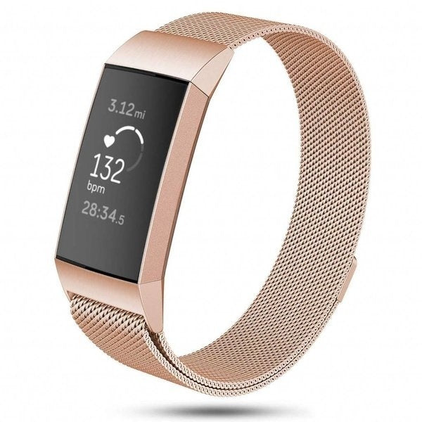 Fitbit Charge Milanese Armband (Roségold)