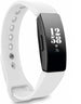 Fitbit Inspire (HR) / Inspire 2 Silikonarmband (Weiß)