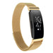 Fitbit Inspire (HR) / Inspire 2 Milanese Armband (Gold)