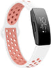 Fitbit Inspire (HR) / Inspire 2 Sportarmband (Weiß / Rosa)