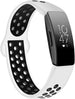 Fitbit Inspire (HR) / Inspire 2 Sportarmband (Weiß / Schwarz)