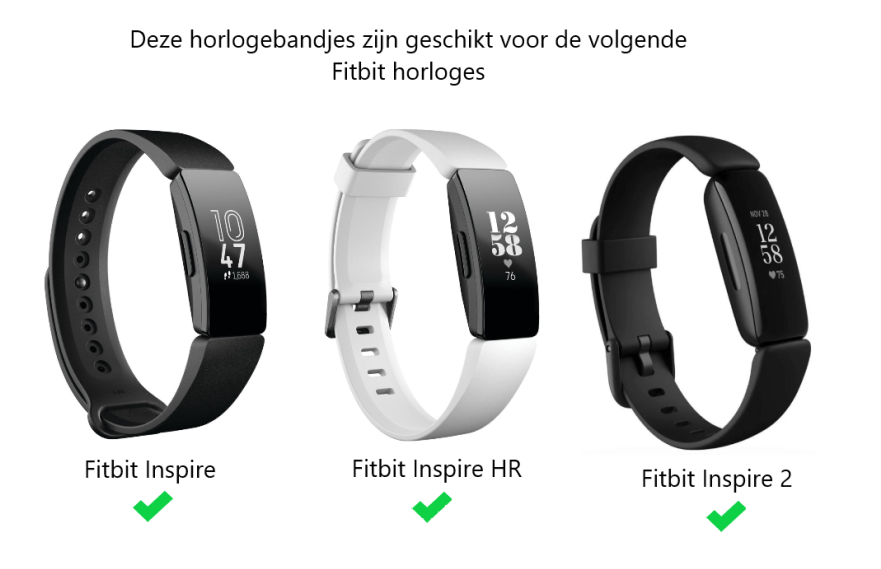 Fitbit Inspire Sportarmband (Weiß/Schwarz)
