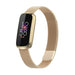 Fitbit Luxe Milanese Armband (ChampagnerGold)