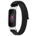 Fitbit Luxe Nylonarmband (Schwarz)