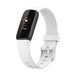 Fitbit Luxe Silikonarmband (Weiß)