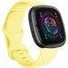 Fitbit Sense 2 Silikonarmband (Gelb)