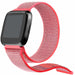 Fitbit Versa/Versa 2 Nylon Strap (Bright Pink)