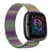 Fitbit Sense 2 Milanese-Armband (Regenbogen)