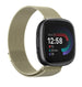 Fitbit Versa 4 Milanese Strap (Champagne)