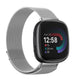 Fitbit Versa 4 Milanese-Armband (Silber)