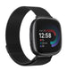 Fitbit Versa 4 Milanese-Armband (Schwarz)