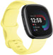 Fitbit Versa 4 Silikonarmband (Gelb)