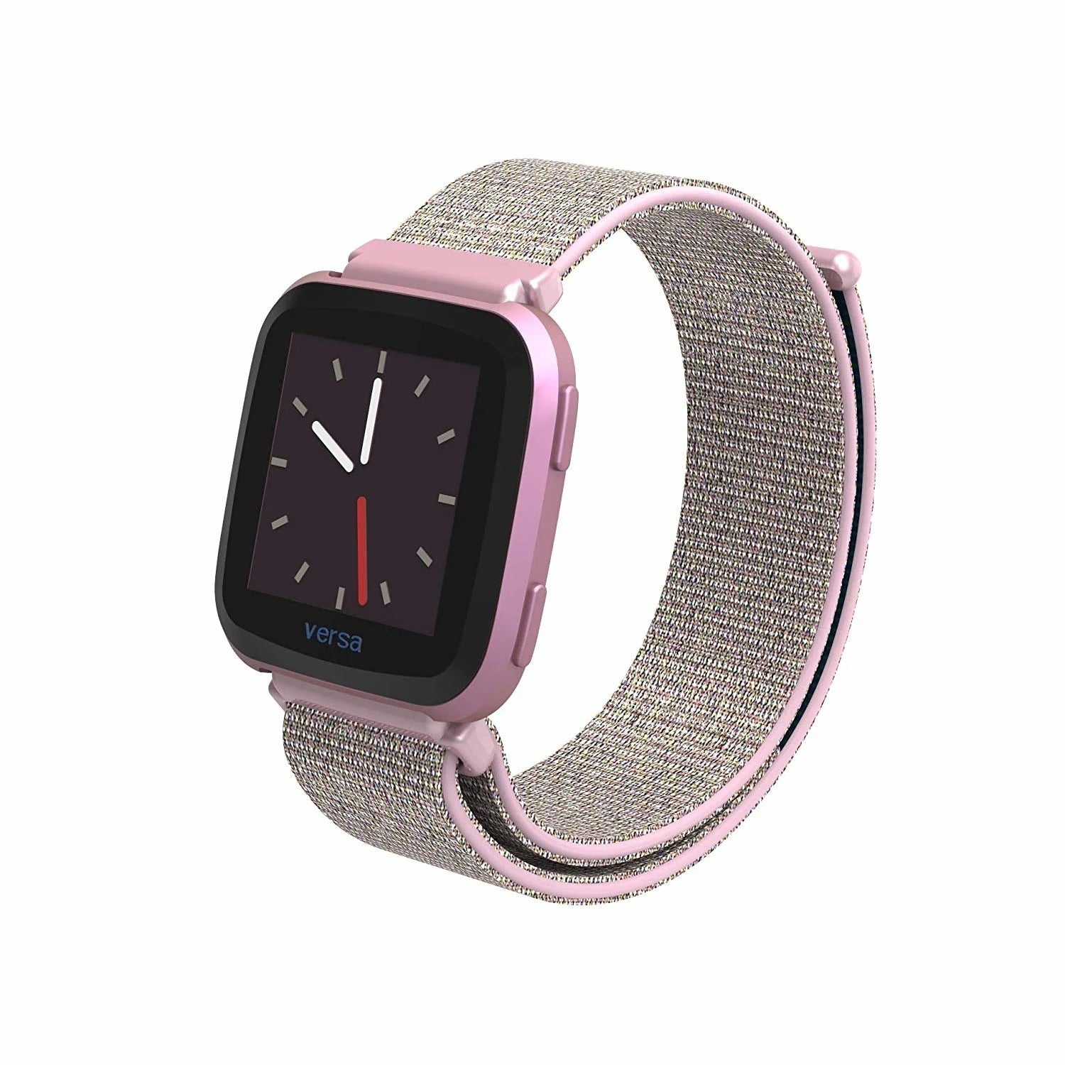 Fitbit Versa / Versa 2 Nylonarmband (Rosa)