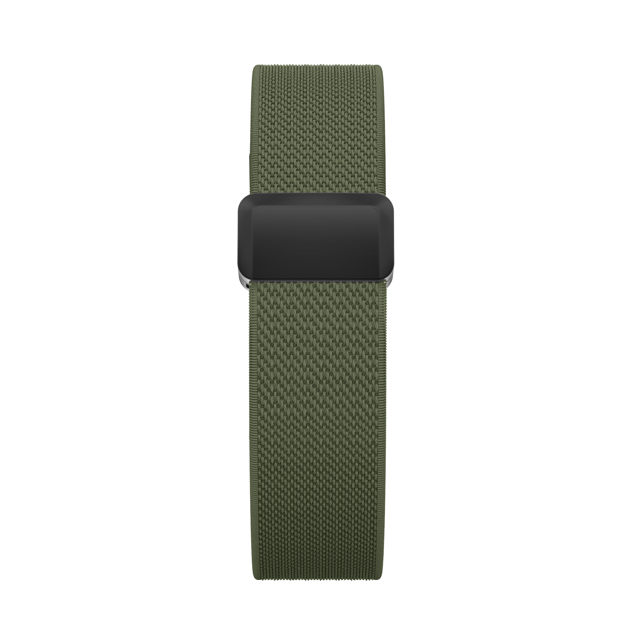 Bandz Fitbit Air Biceps Nylonarmband mit D-Schnalle (Armeegrün)