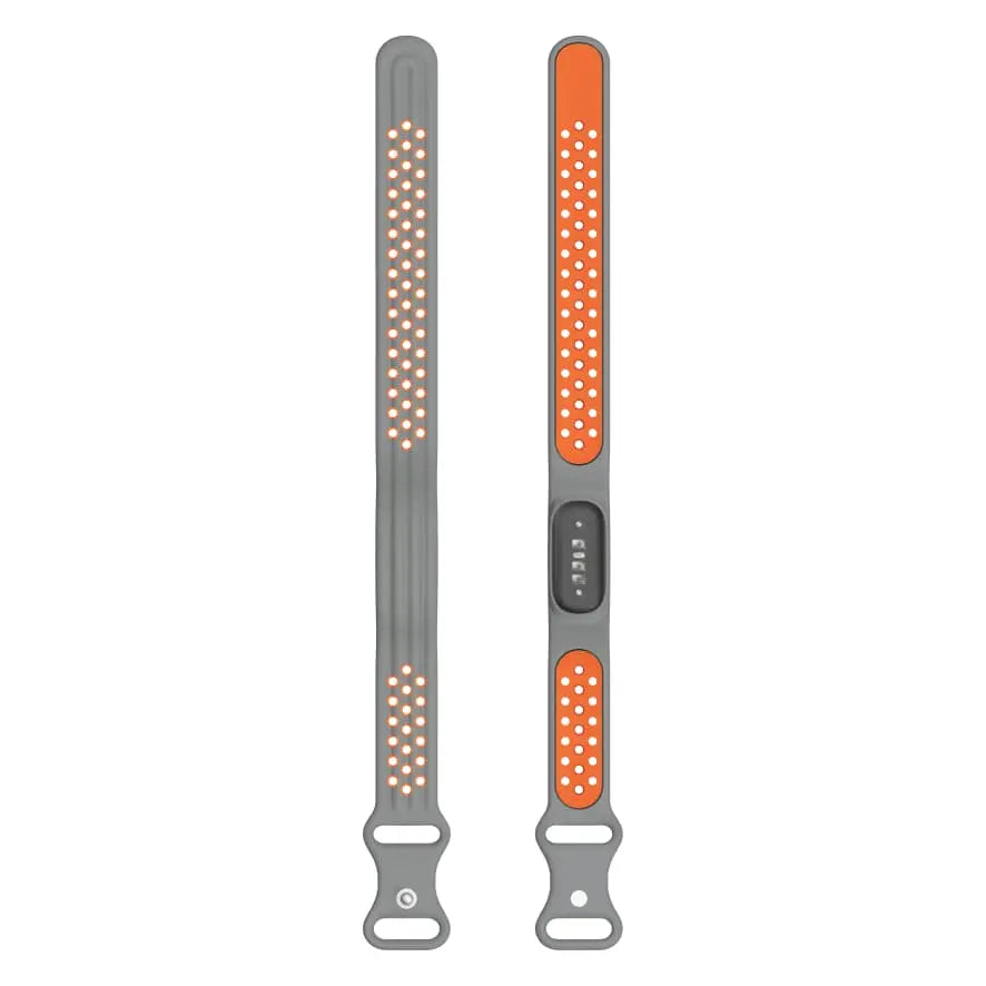 Fitbit Air Sport Strap (Dark Grey/Orange)