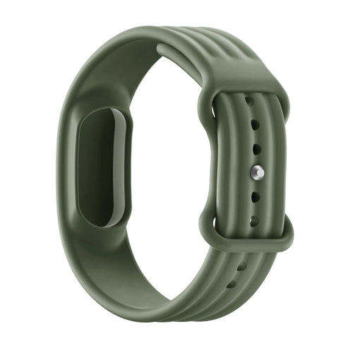 Bandz Fitbit Air Silicone Strap 'Classic' (Army Green)