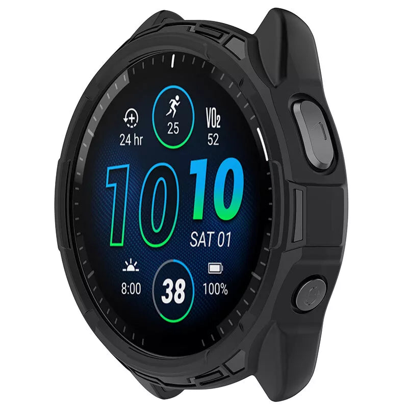Garmin Forerunner 965 robustes TPU Hülle (Schwarz)
