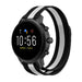 Fossil Gen 5 Milanese-Armband (Schwarz/Weiß)