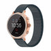 Fossil Gen 5e 42mm Elastic Strap (Dark Blue)