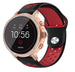 Fossil Gen 5e - 42mm Sportarmband Schwarz/Rot