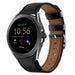 Fossil Gen 5e - 44mm Leder Armband (schlank-Schwarz)
