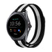 Fossil Gen 5e 44mm Milanese-Armband (Schwarz/Weiß)