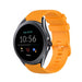 Fossil Gen 5e 44mm Luxus-Silikonarmband (Orange)