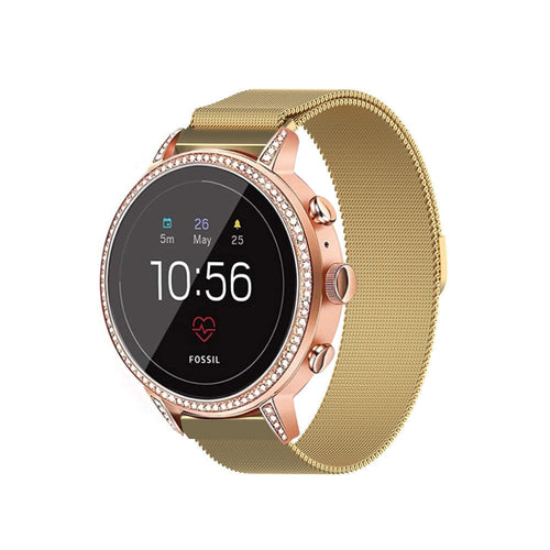 Fossil Gen 4 Venture (HR) Milanese Armband (Gold)