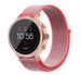 Fossil Gen 5e - 42mm Nylonarmband (Rosa/Rot)