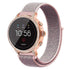 Fossil Gen 5e 42mm Nylon Strap (Grey/Pink)