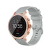 Fossil Gen 5e - 42mm Silikonarmband (Grau)