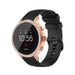 Fossil Gen 4 Venture (HR) Silicone Strap (Black)
